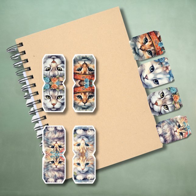 Cat Tabs for Journaling Sticker (Creator Uploaded)