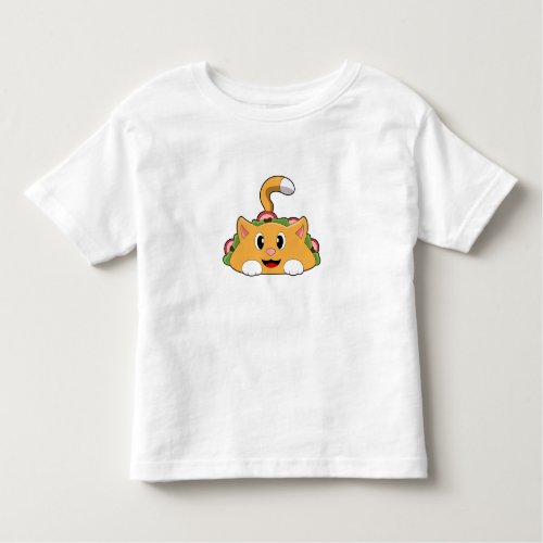 Cat Taco Toddler T_shirt