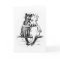 Cat Tails Card by Louis Wain