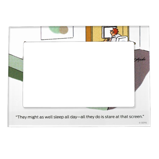 Cat Talk Magnetic Photo Frame (Front)