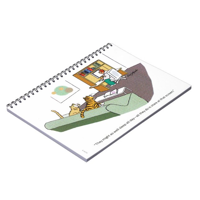 Cat Talk Notebook (Left Side)