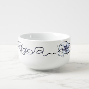Cat Tangle 2 Soup bowl
