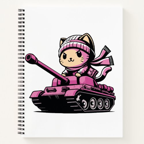 Cat tank notebook
