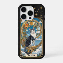 Cat Tarot Card iPhone 16 Pro Case