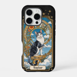 Cat Tarot Card Personalized iPhone 16 Pro Case
