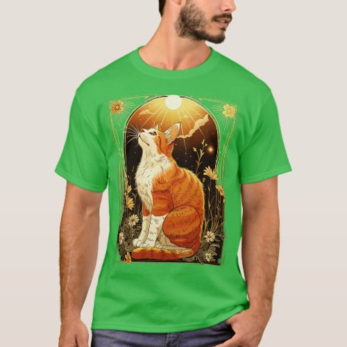 Cat Tarot Love T_Shirt