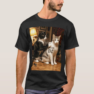Cat Tattoo Artist 67 Six Seven Seis Siete Brain Ro T-Shirt