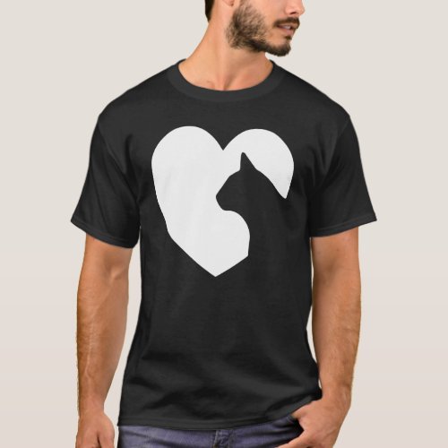 Cat   Tee  Mysterious Lovable Cat  Loving All Cats