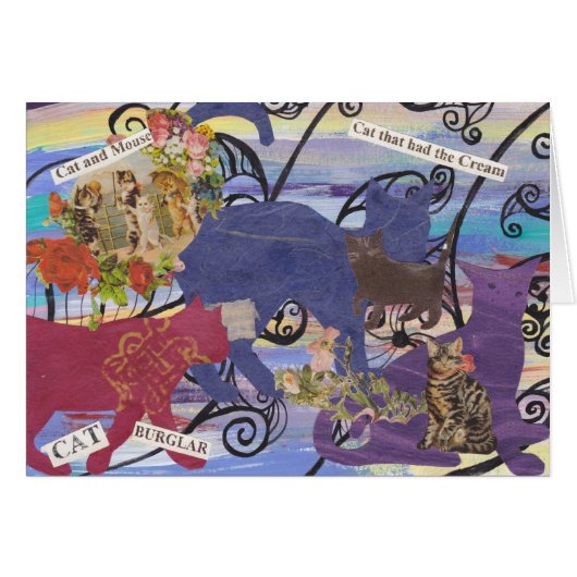 Cat that had the Cream Cards (Front Horizontal)