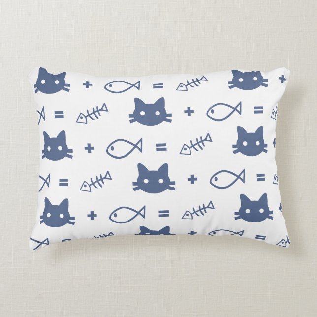 Cat-thematics Accent Pillow (Front)