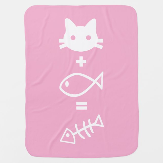 Cat-thematics Baby Blanket (Front)