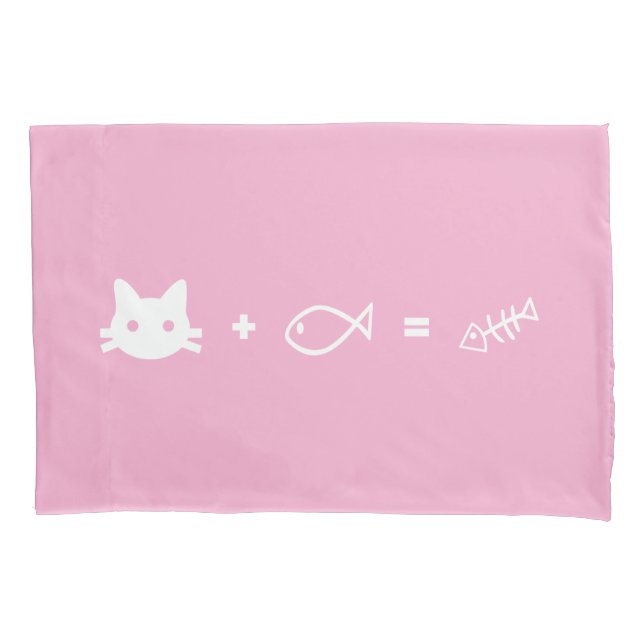 Cat-thematics Pillow Case (Front)
