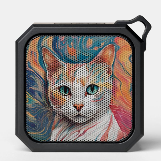 Cat-Themed Bluetooth Speaker (Front)