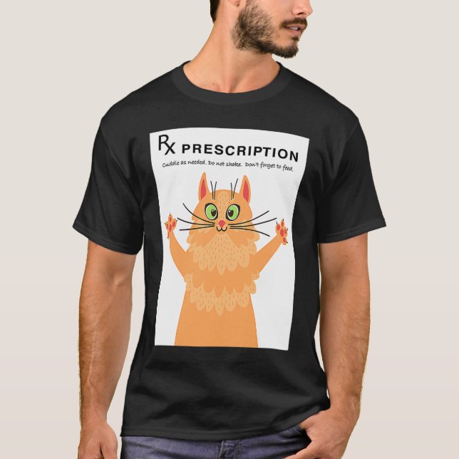 Cat Therapy T-Shirt (Front)