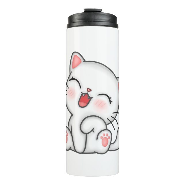 Cat Thermal Tumbler (Front)