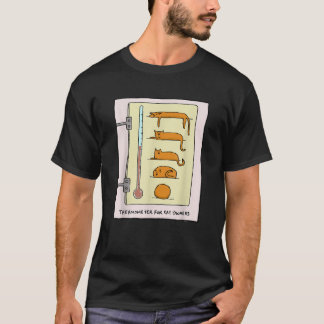 Cat Thermometer for Fun and Gifts  Men Women Kids  T-Shirt