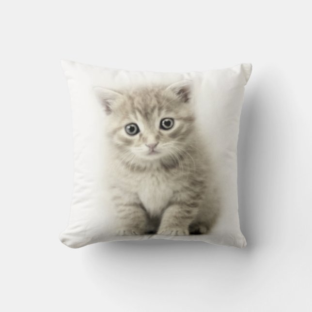 CAT THROW PILLOW (Front)