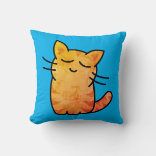 Cat Throw Pillow