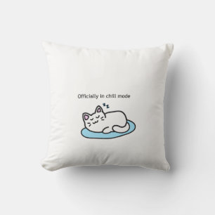 Cat Throw Pillow