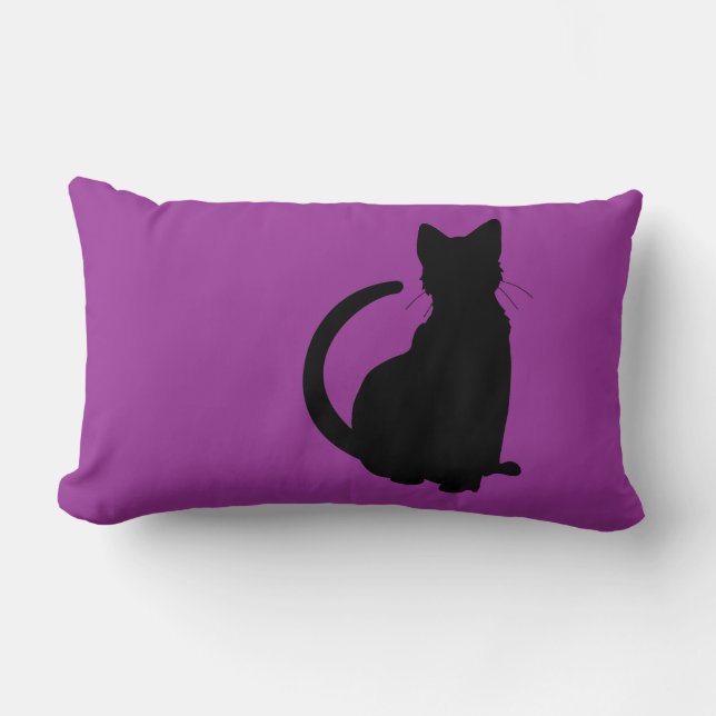 Cat Time Lumbar Pillow (Front)