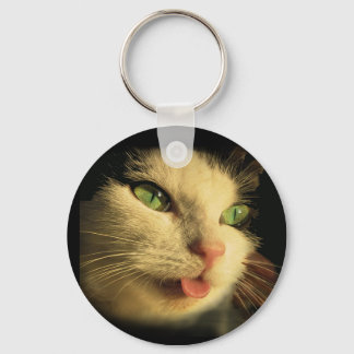 Cat Tongue Keychain