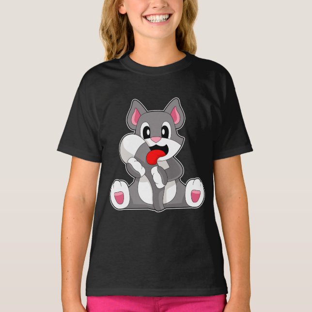 Cat Tongue T-Shirt (Front)