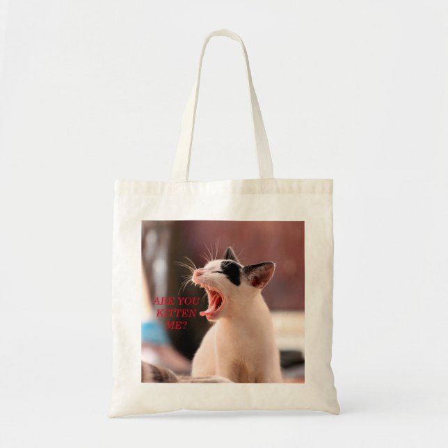 Cat Tote Bag (Front)