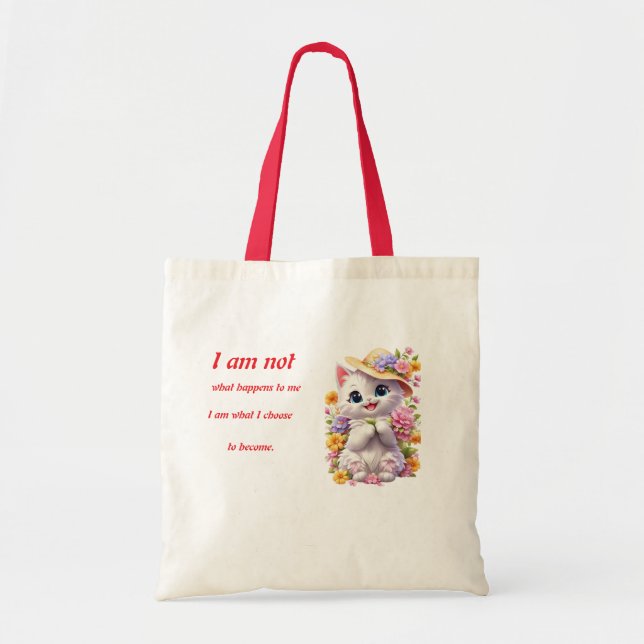 Cat Tote Bag (Front)