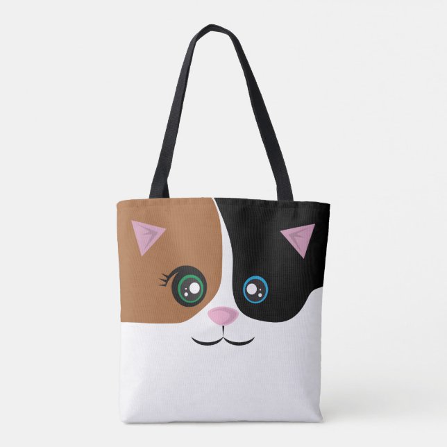 Cat Tote - Calico Bag (Back)