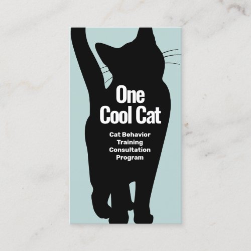  Cat Trainer Behaviorist Business Card