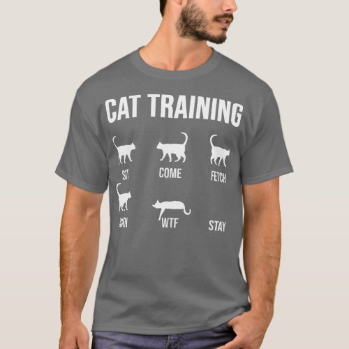 Cat Training T_Shirt