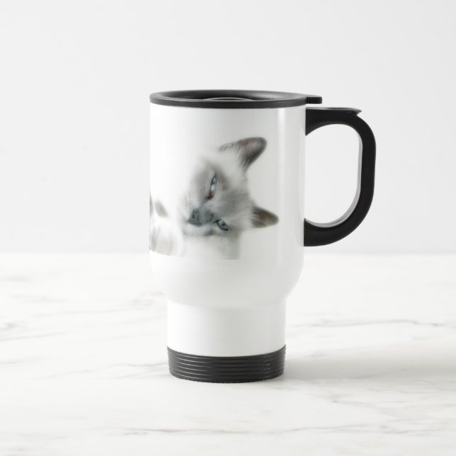 Cat Travel Mug (Right)