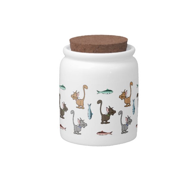 Cat Treat Jar (Front)