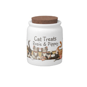 Cat Treats Collectible Jar