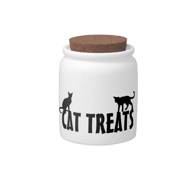 CAT TREATS JAR (Front)