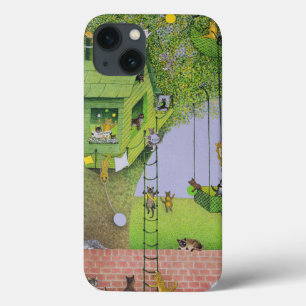 Cat Tree House iPhone 13 Case