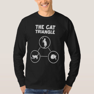 Cat Triangle  Cat Owner Cats T-Shirt