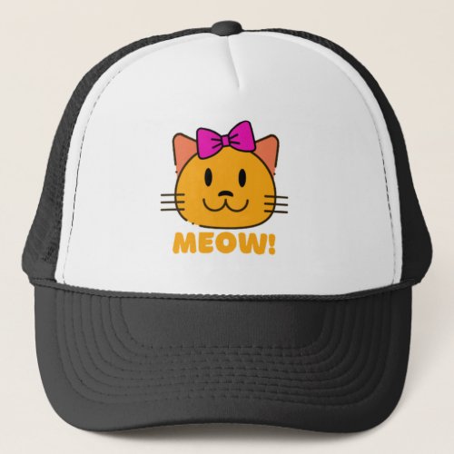 cat trucker hat