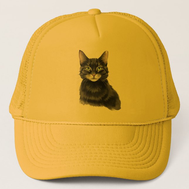 Cat Trucker Hat (Front)