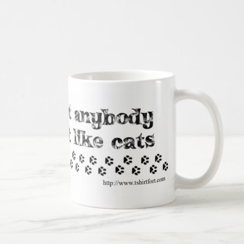 Cat Trust Issues Funny Kitty Saying Coffee Mug