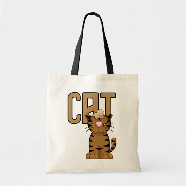Cat Tshirts and Gifts Tote Bag (Front)