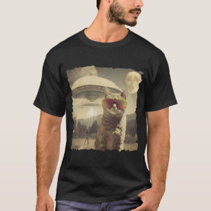 Cat UFO Selfie: Invasion / Gentlemen Tshirt #1