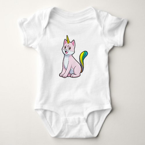 Cat Unicorn Baby Bodysuit