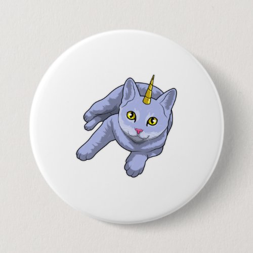 Cat Unicorn Button