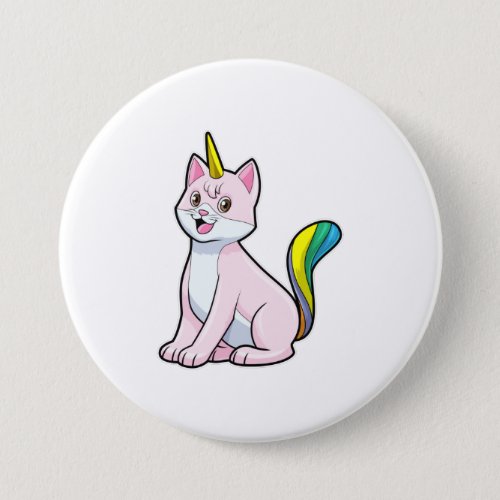 Cat Unicorn Button
