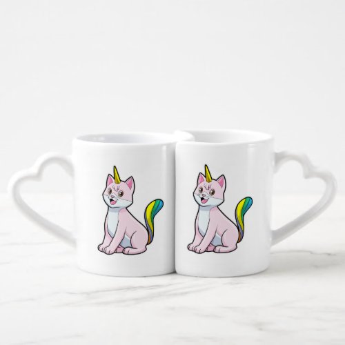 Cat Unicorn Coffee Mug Set