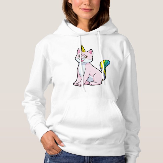 Cat Unicorn Hoodie (Front)