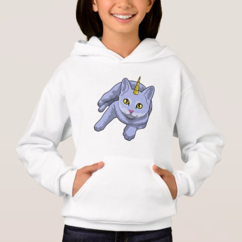 Cat Unicorn Hoodie