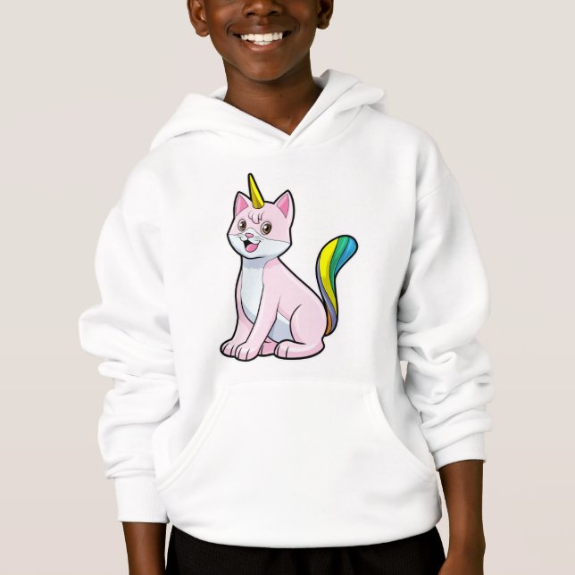 Cat Unicorn Hoodie (Front)