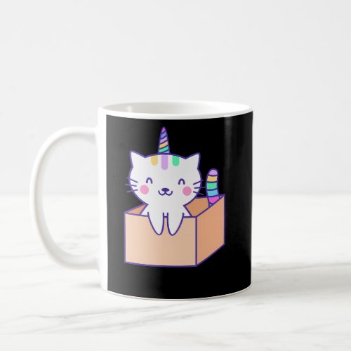 Cat Unicorn Kawaii Japanese Coffee Mug